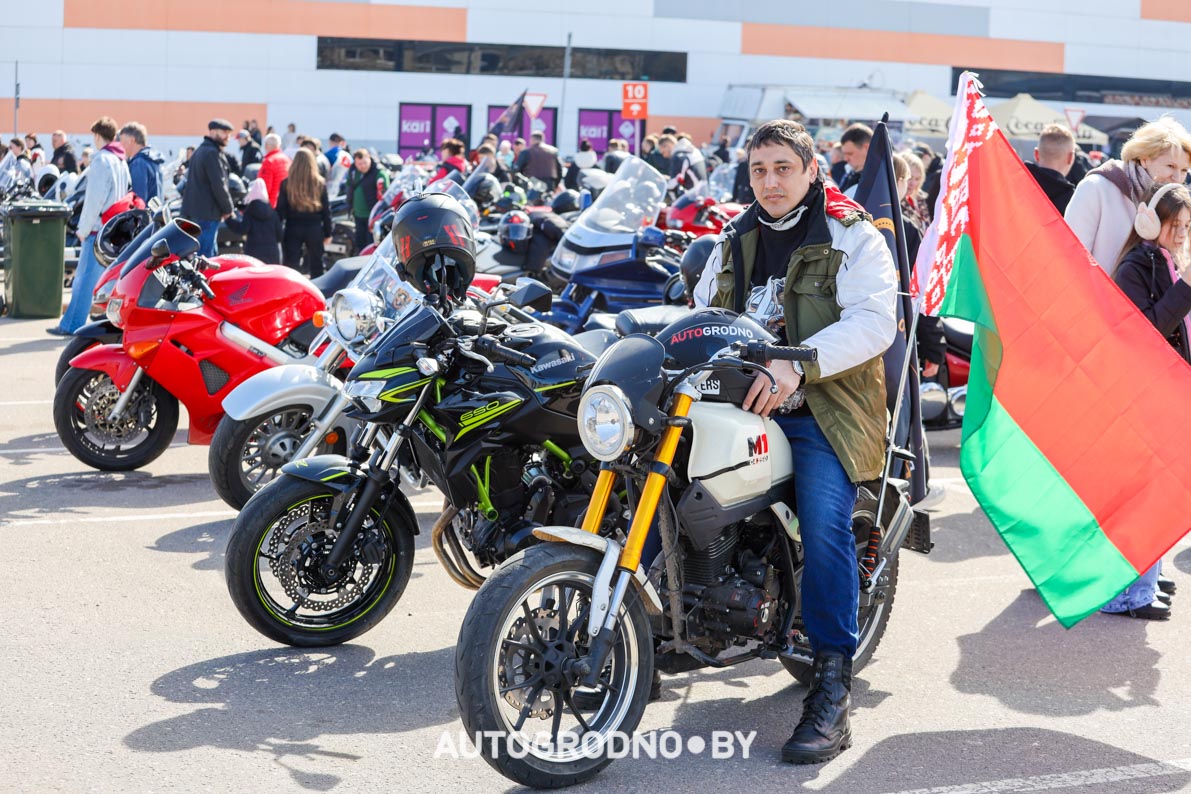 Открытие мотосезона в Гродно 2025