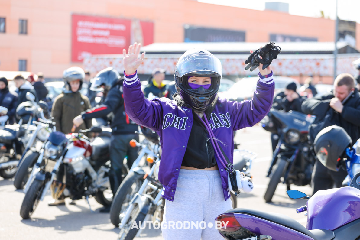 Открытие мотосезона в Гродно 2025