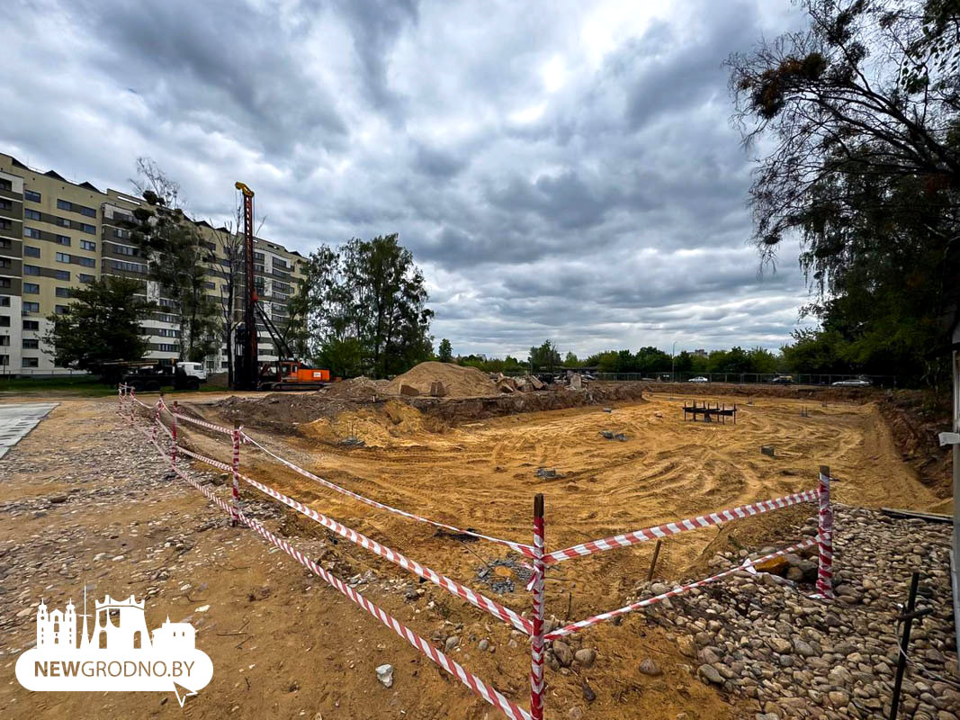 Новый квартал жилых домов на Островского - Дзержинского в Гродно