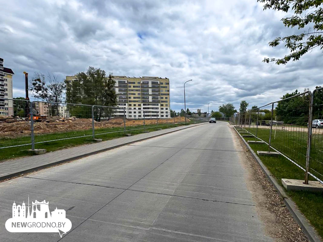 Новый квартал жилых домов на Островского - Дзержинского в Гродно