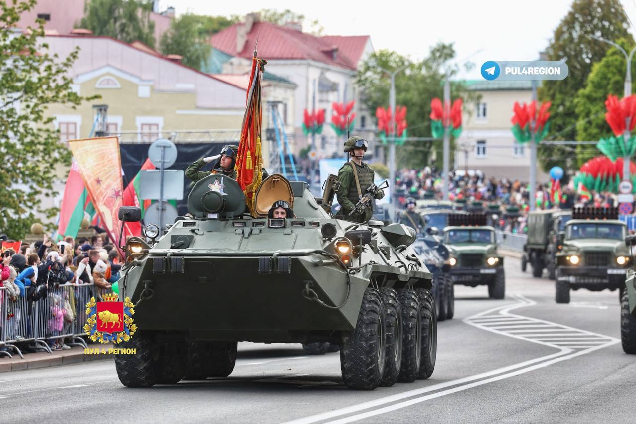 Парад в Гродно на 9 мая 2025