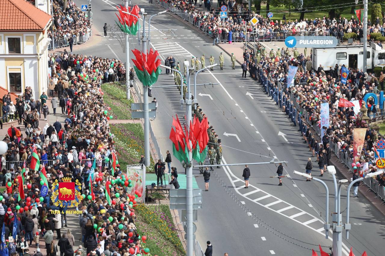 Парад в Гродно на 9 мая 2025