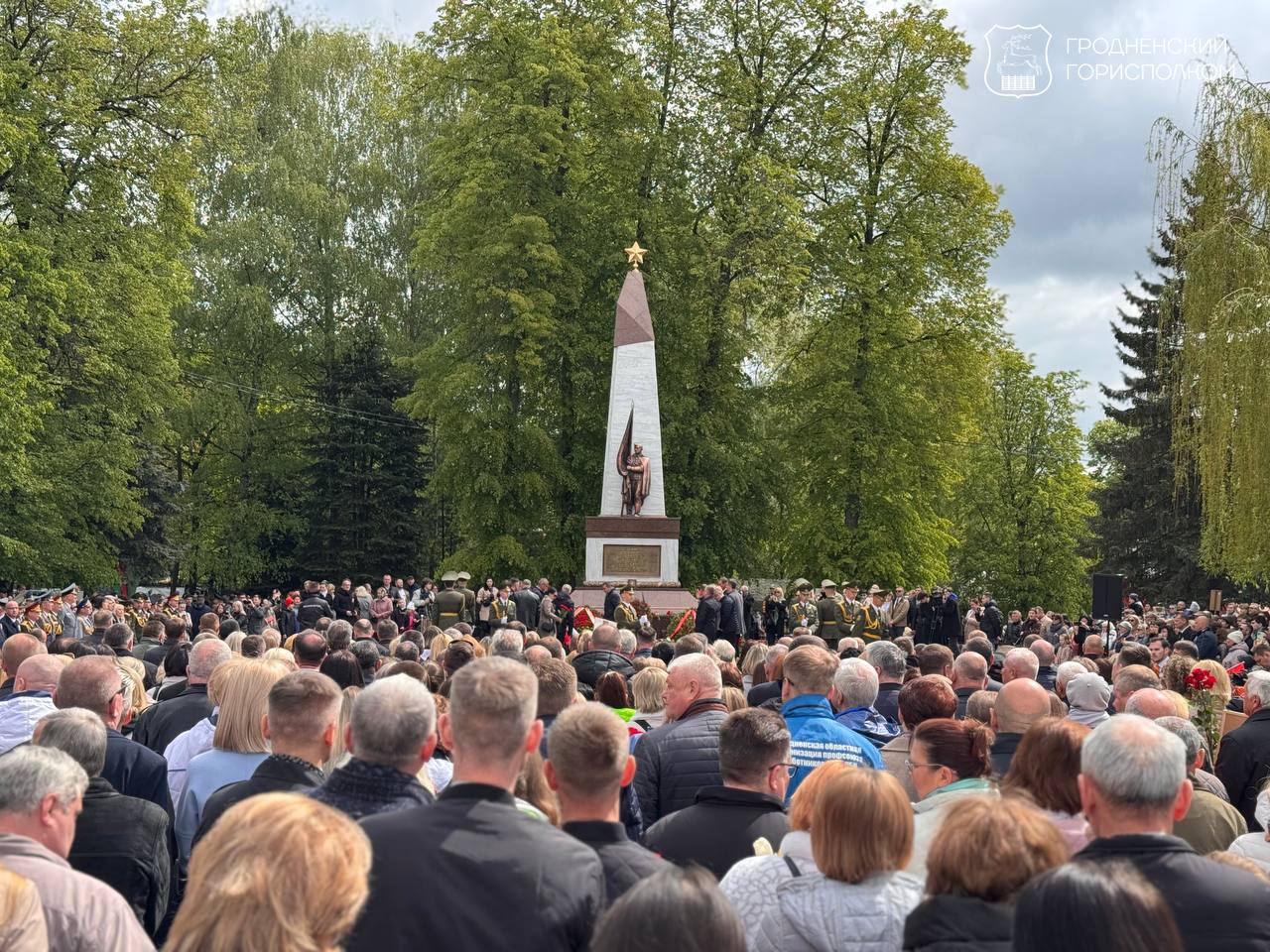 Парад в Гродно на 9 мая 2025