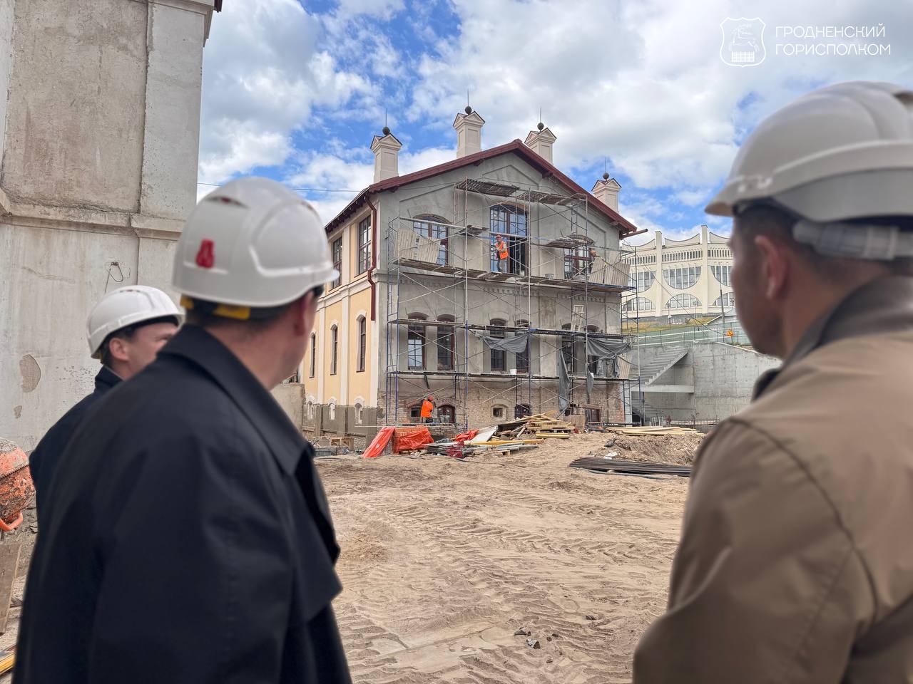 Реконстуркция пивзавода в Гродно