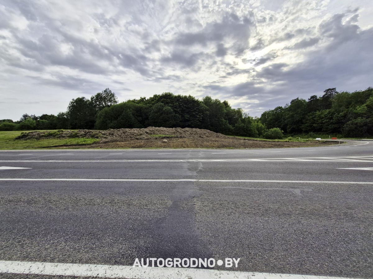 Бетонка объездная Гродно стройка
