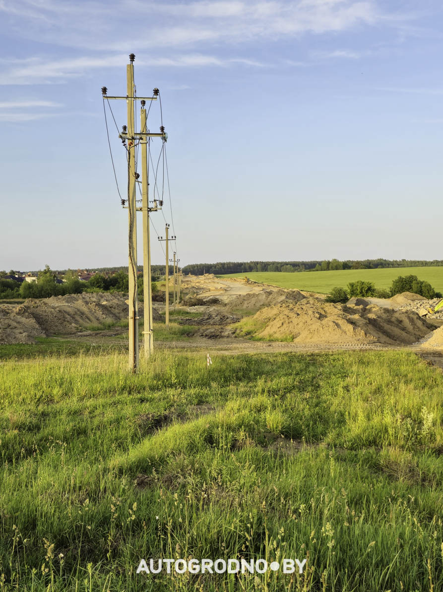 Строительство объездной в Гродно - бетонка - 16 06 2025