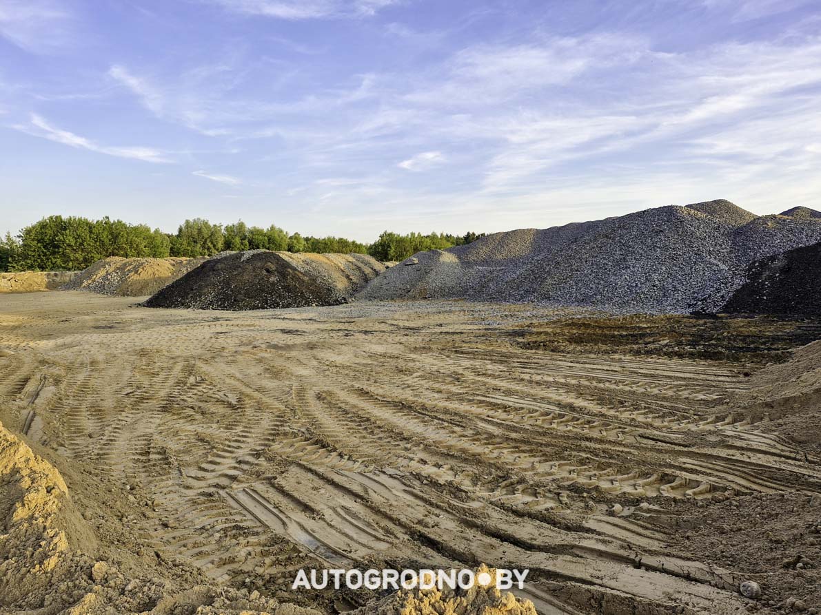 Строительство объездной в Гродно - бетонка - 16 06 2025