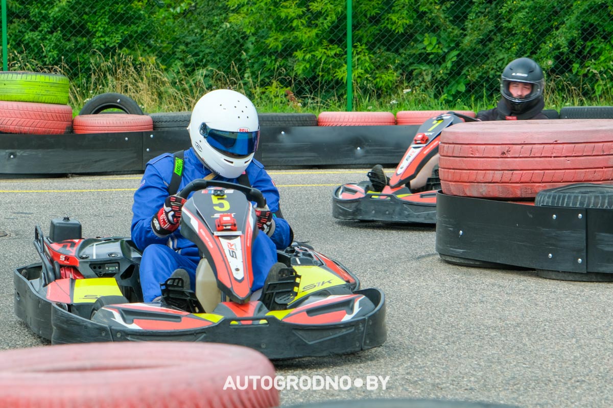 4 часа гонок на картинге в Гродно