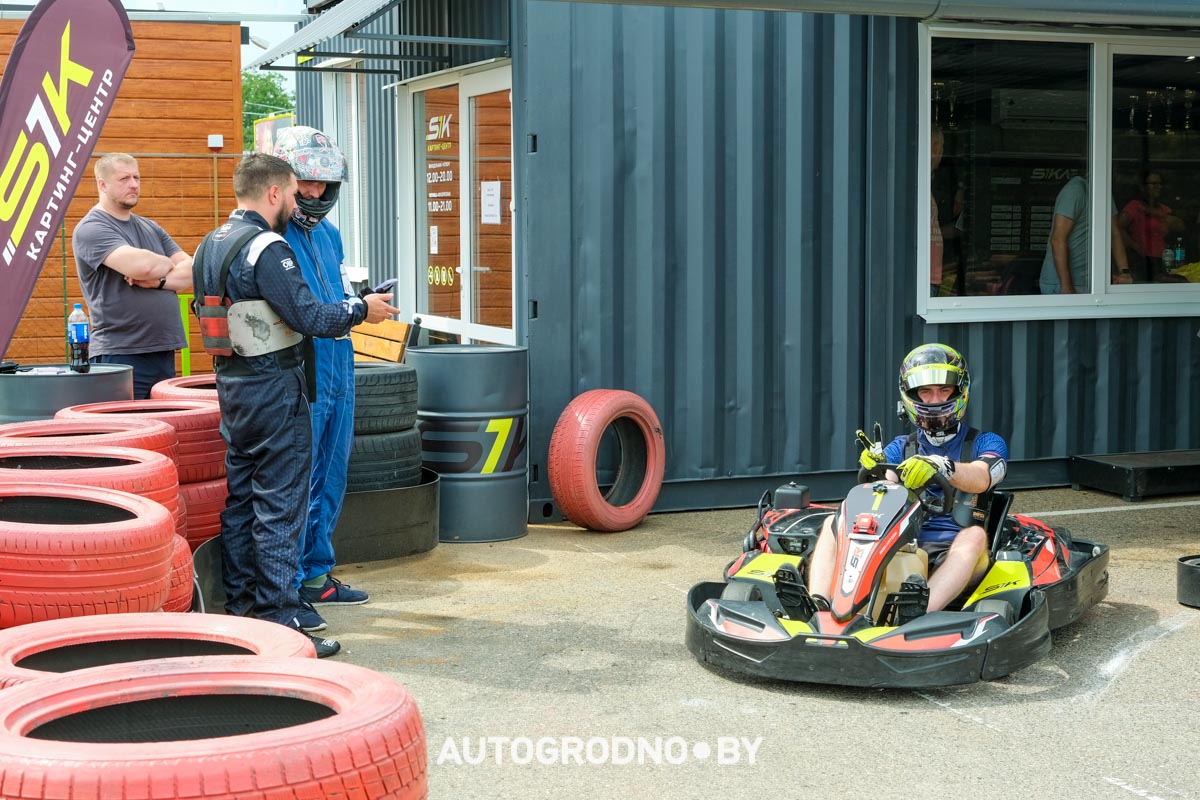 4 часа гонок на картинге в Гродно