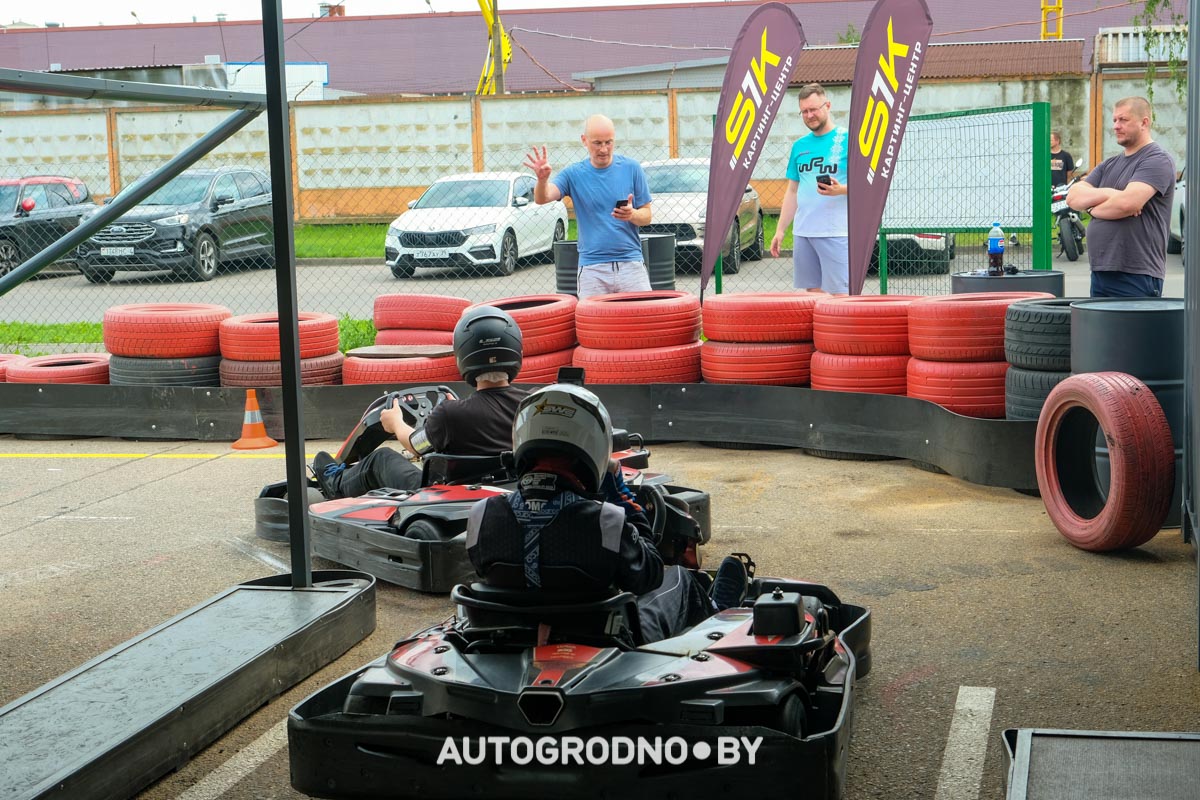 4 часа гонок на картинге в Гродно