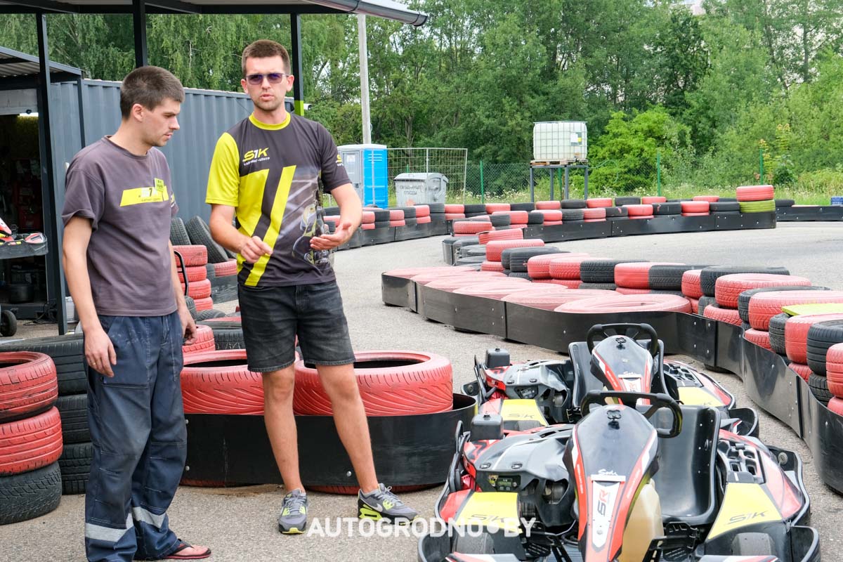 4 часа гонок на картинге в Гродно