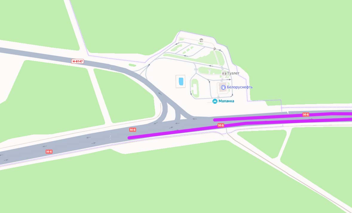 Камеры средней скорости на трассе М6 Минск Гродно