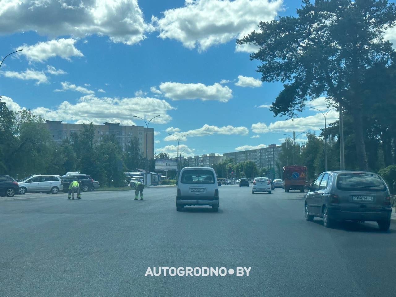 Ремонт улицы Соломовой в Гродно