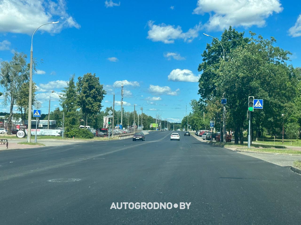 Ремонт улицы Соломовой в Гродно