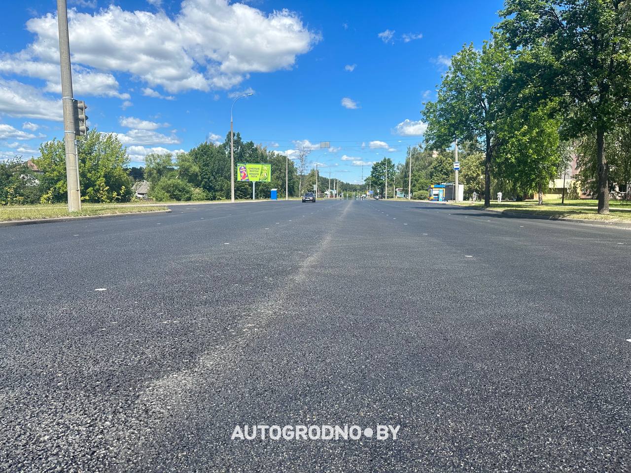 Ремонт улицы Соломовой в Гродно