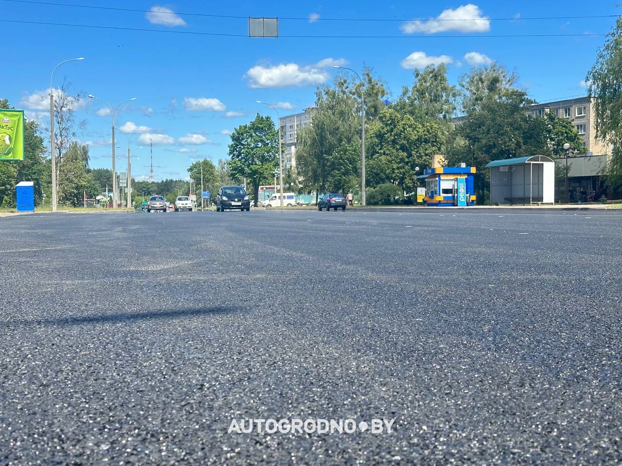 Ремонт улицы Соломовой в Гродно