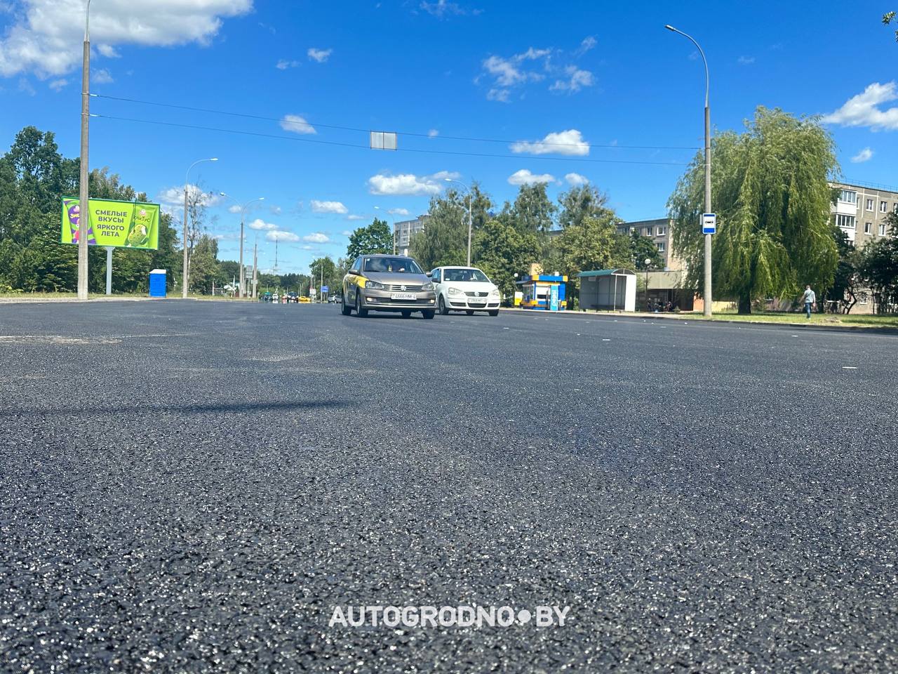 Ремонт улицы Соломовой в Гродно