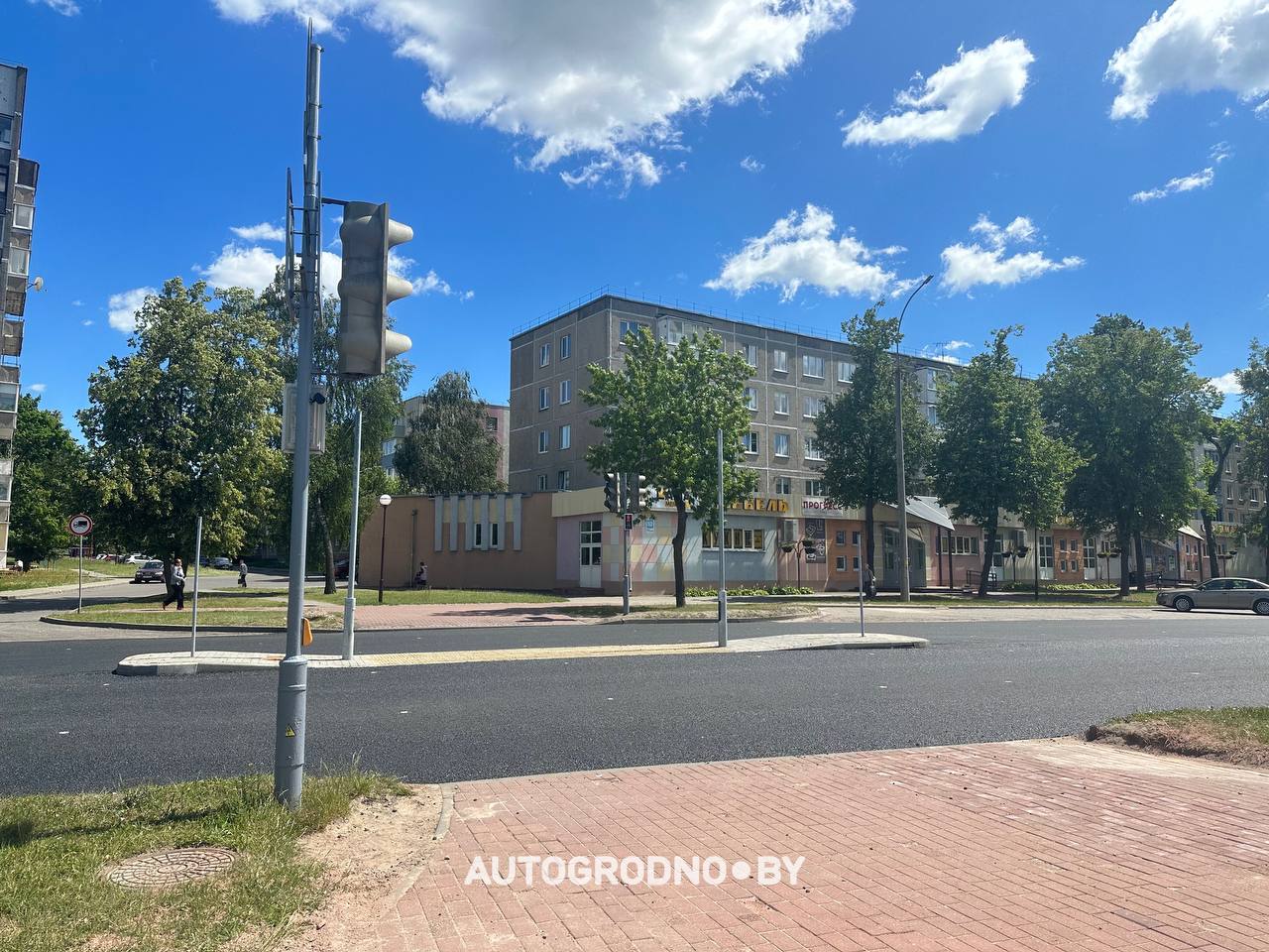 Ремонт улицы Соломовой в Гродно