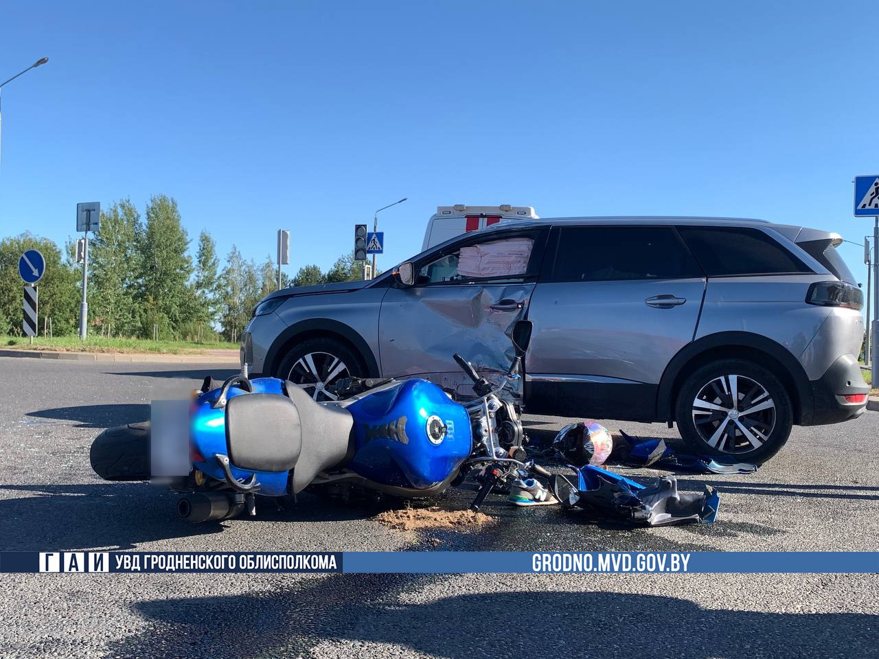 В Гродно насмерть разбился мотоциклист. Первые подробности