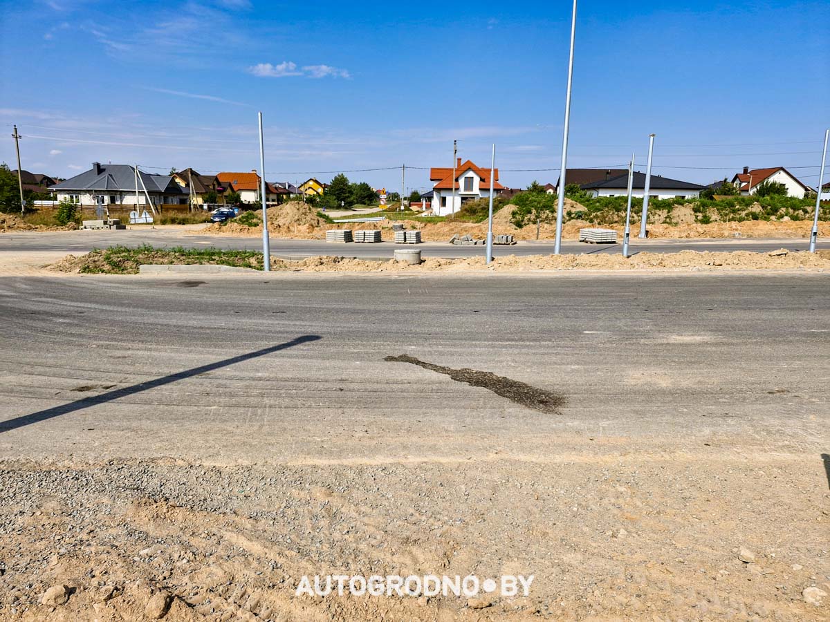 Реконструкция дороги Бетонки в Гродно - сентябрь 2025 - фото