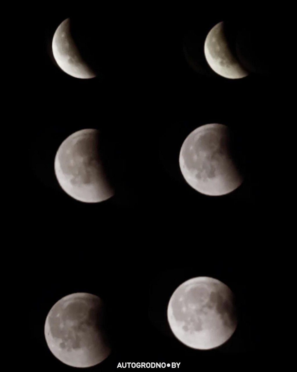 Кровавая Луна Беларусь Гродно