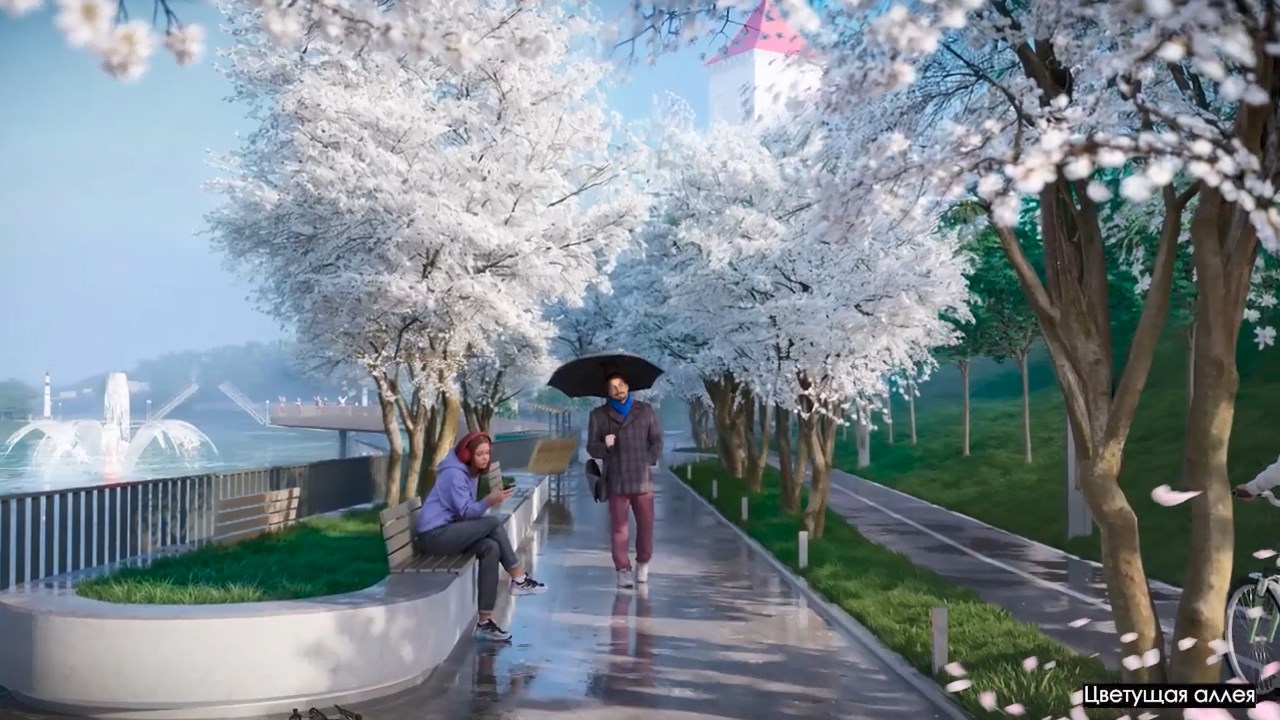 Архитекторы показали детализацию новой набережной Гродно: так будет в 2028 году!