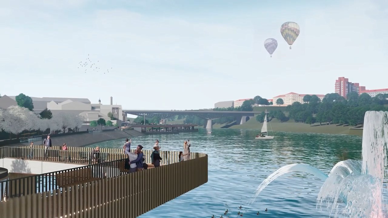 Архитекторы показали детализацию новой набережной Гродно: так будет в 2028 году!