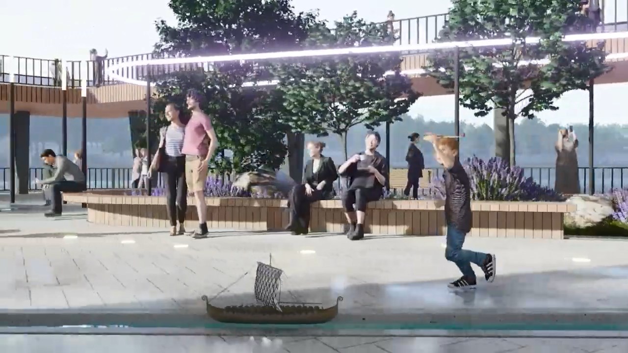 Архитекторы показали детализацию новой набережной Гродно: так будет в 2028 году!