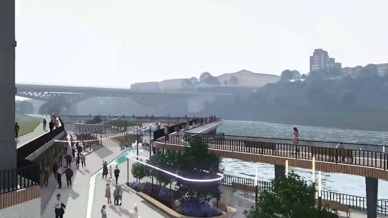 Архитекторы показали детализацию новой набережной Гродно: так будет в 2028 году!