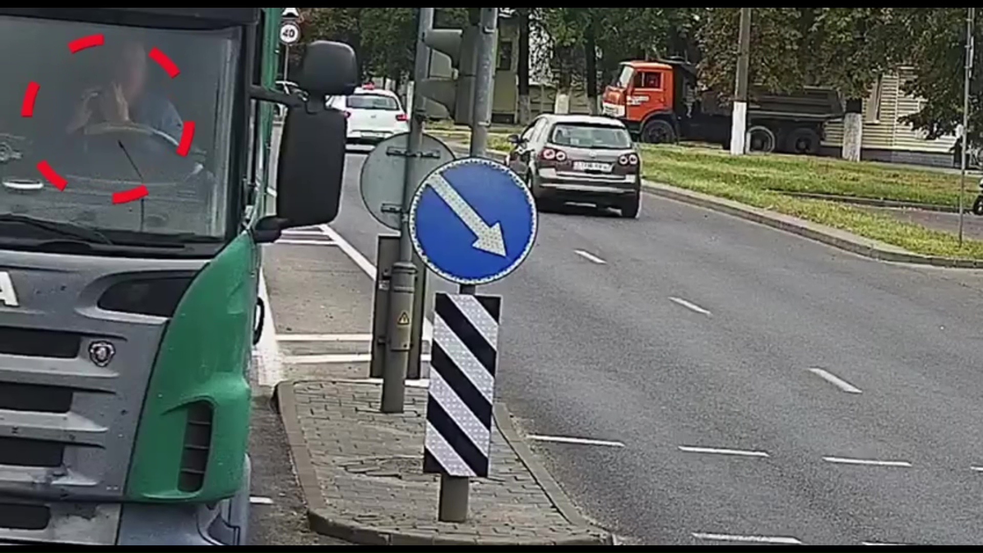 Через камеры видят нарушителей ПДД в Гродно