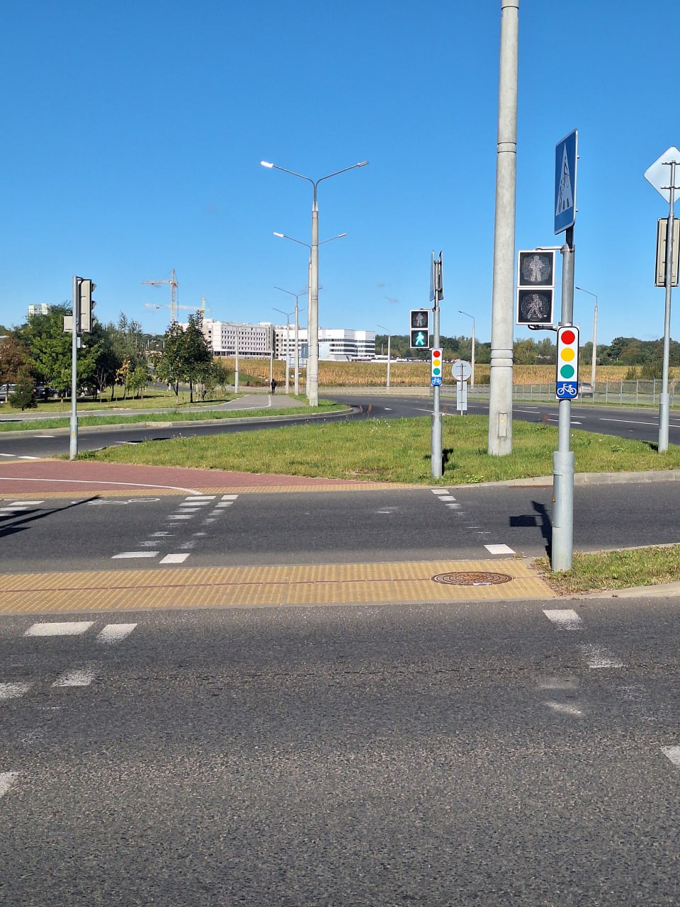 Знаки для велосипедистов в Гродно