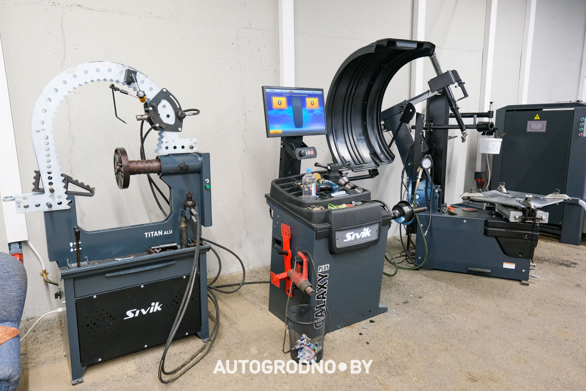 шиномонтаж TRINITI Тринити в Гродно