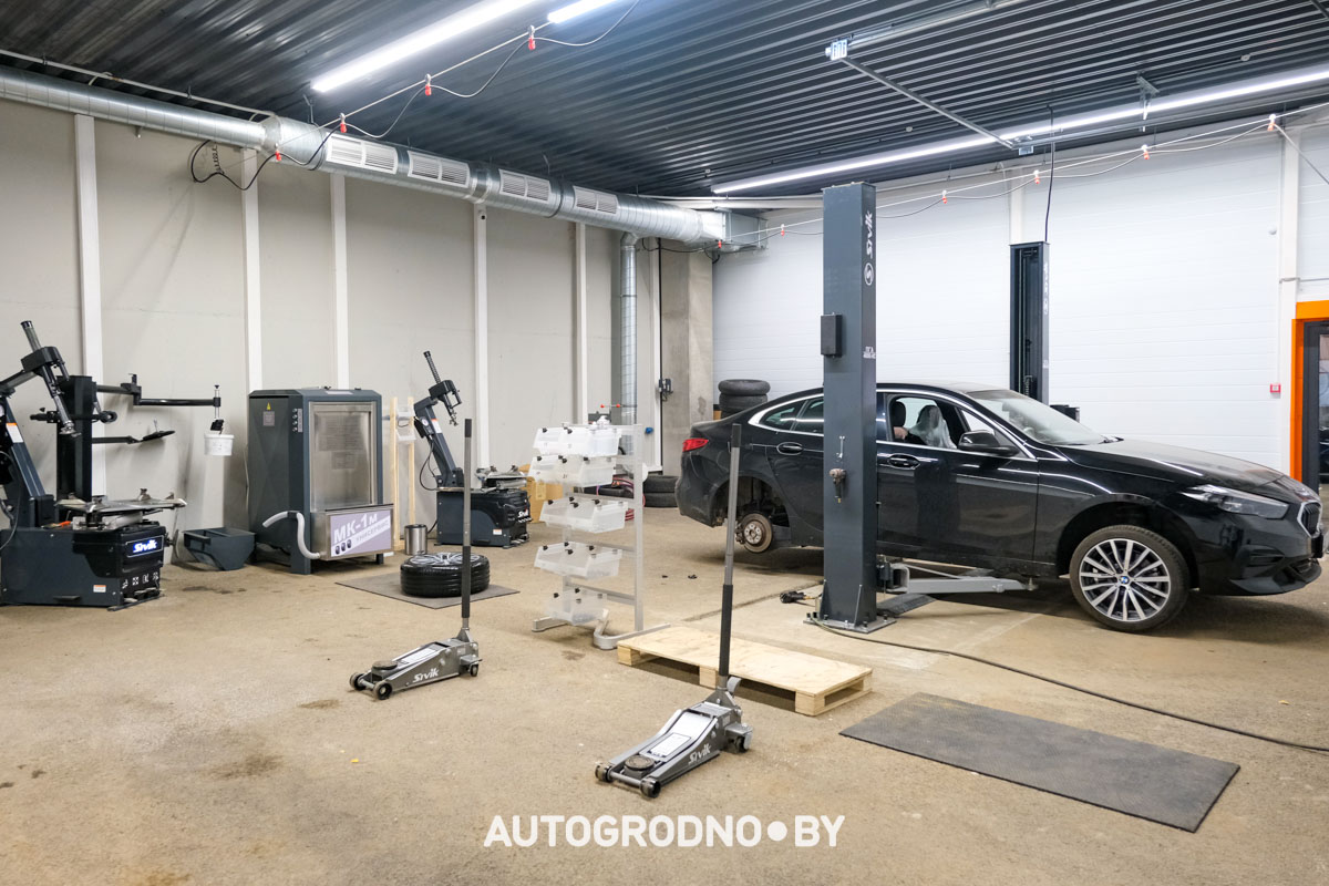 шиномонтаж TRINITI Тринити в Гродно