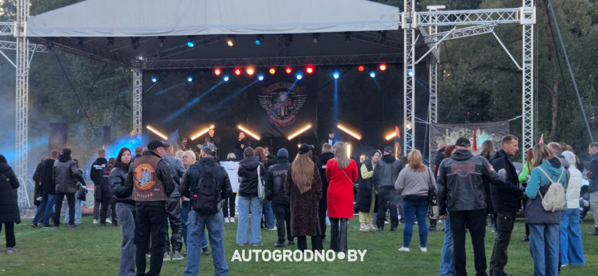 Закрытие мотосезона в Гродно 2025