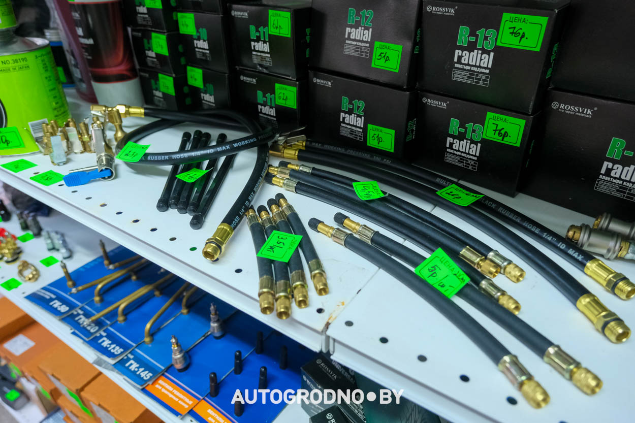 Магазин запчастей в микрорайоне Ольшанка в Гродно