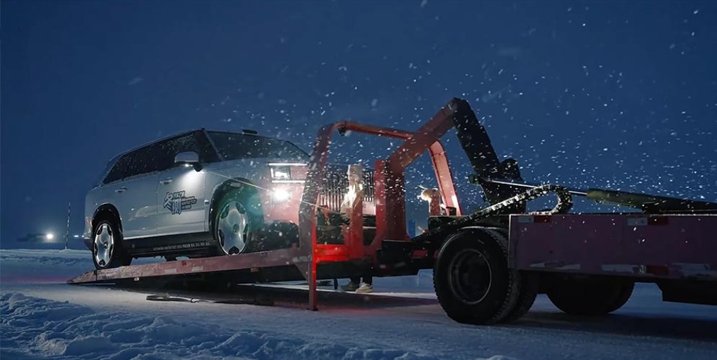 Сколько могут проехать на морозе электромобили - тест в Китае