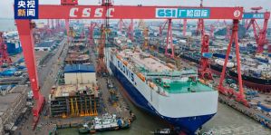 В Китае спустили на воду крупнейший в мире автовоз. Опубликован список стран, куда отправляется больше всего китайских автомобилей