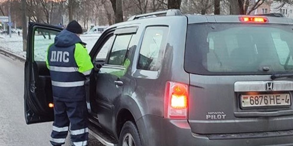 "Паутину" на Фортах провела ГАИ Гродно. За 2 часа – 20 нарушений 