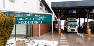 Обновлено: Литва восстановила оформление фур на границе