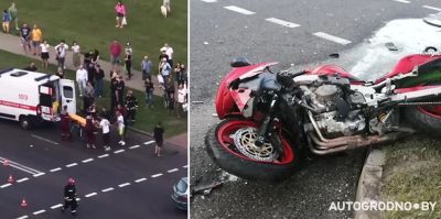 Есть решение суда по пьяному водителю, который сбил мотоциклиста на Южной в Гродно