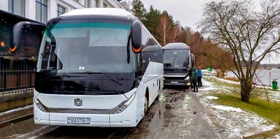 Известный производитель из Китая презентовал в Беларуси новые модели автобусов
