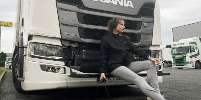 "Мигранты залезают в рефрижератор, чтобы пересечь границу". Как белорусская медсестра управляет 20-тонной Scania