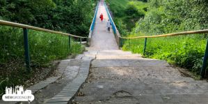 Разберут и построят заново. Стала известна судьба аварийного пешеходного моста в Румлевском парке