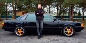 Парень из белорусской глубинки дал вторую жизнь AUDI 100 (С3): "Но на бензине ездить «больно», расход до 18 л"