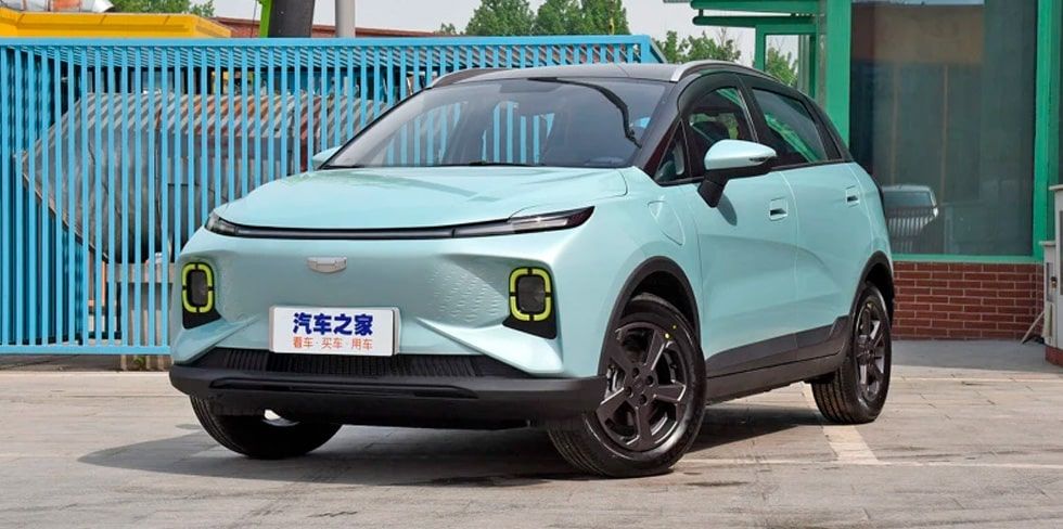 Geely везет в Беларусь новую электрическую модель