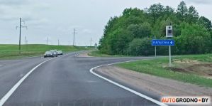 Под Гродно установили новую камеру скорости