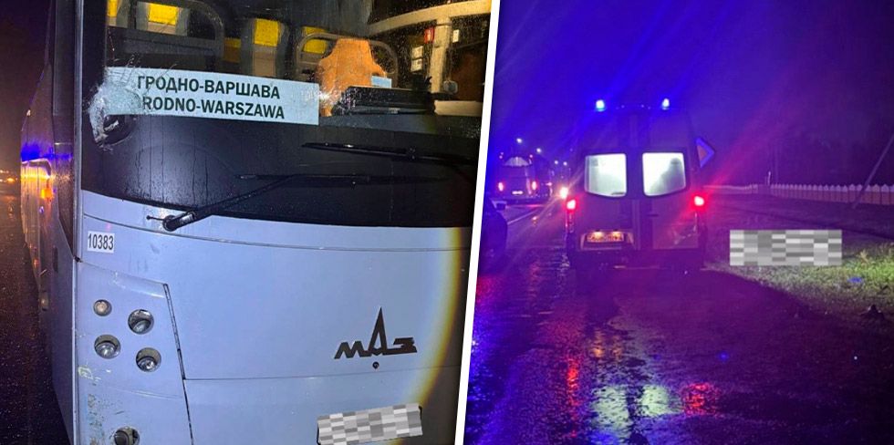 Автобус "Гродно-Варшава" сбил насмерть велосипедиста: "Отсутствовали световозвращающие элементы"