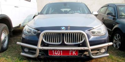 Раньше служил в ГАИ Беларуси. На торги выставили BMW GT