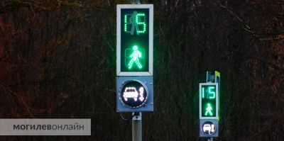 В Беларуси появились необычные светофоры для пешеходов