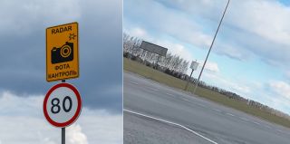 На М6 – новая камера. Место известное, там уже была одна камера, только на другой стороне дороги